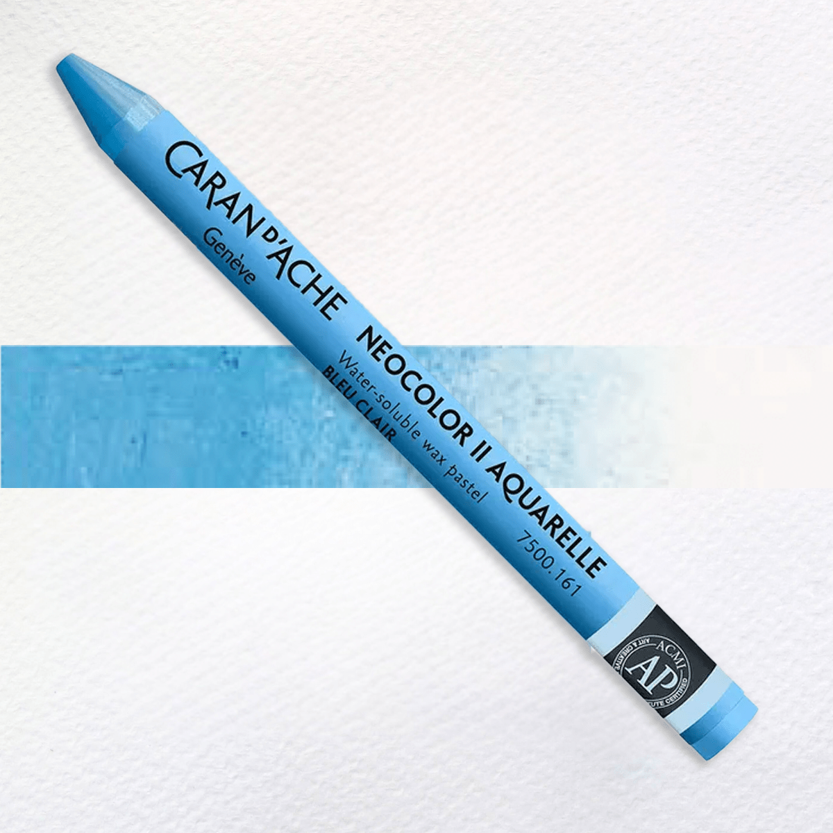 Caran d'Ache Wax Pastel Light Blue - 161 Caran d'Ache - Neocolor II - Water-Soluble Wax Pastels - Individual Colours