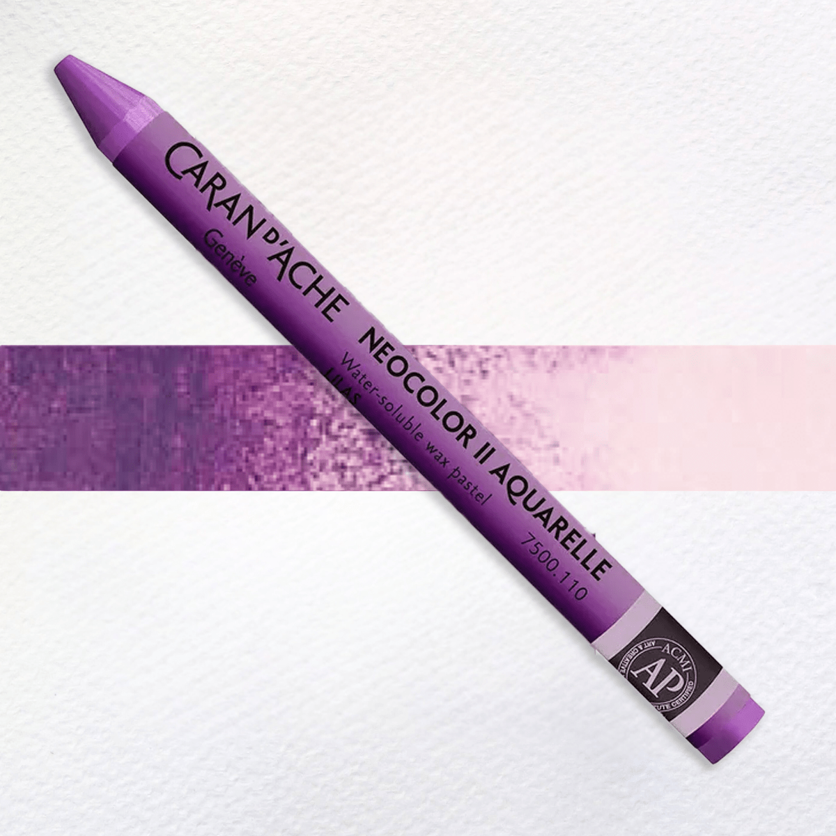 Caran d'Ache Wax Pastel Lilac - 110 Caran d'Ache - Neocolor II - Water-Soluble Wax Pastels - Individual Colours