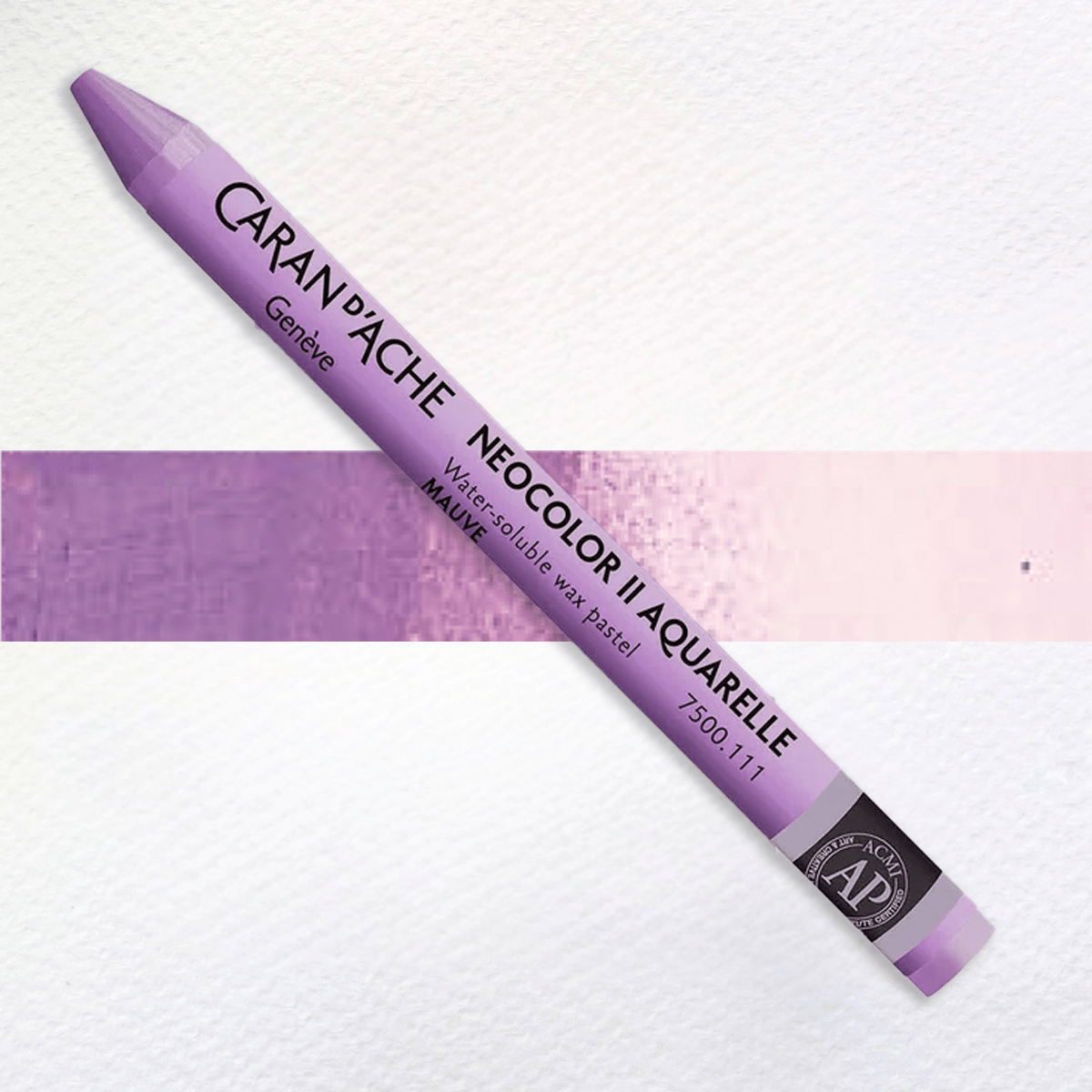Caran d'Ache Wax Pastel Mauve - 111 Caran d'Ache - Neocolor II - Water-Soluble Wax Pastels - Individual Colours