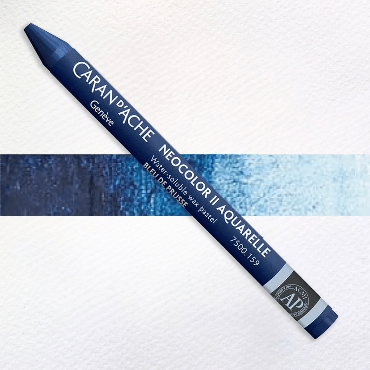 Caran d'Ache Wax Pastel Prussian Blue - 159 Caran d'Ache - Neocolor II - Water-Soluble Wax Pastels - Individual Colours
