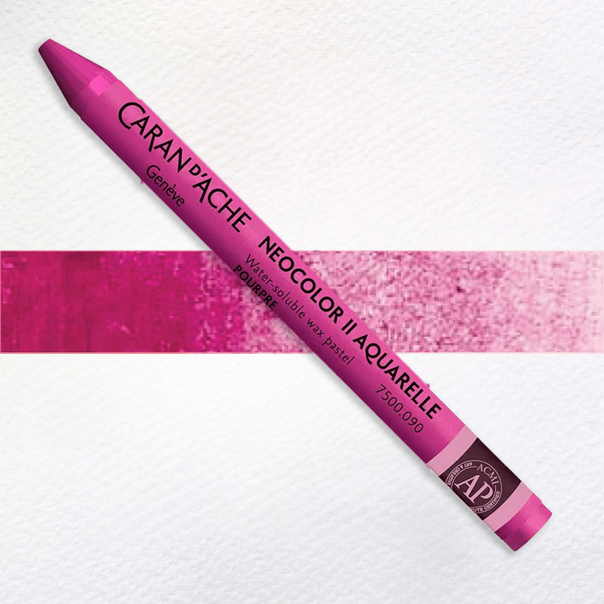 Caran d'Ache Wax Pastel Purple - 090 Caran d'Ache - Neocolor II - Water-Soluble Wax Pastels - Individual Colours