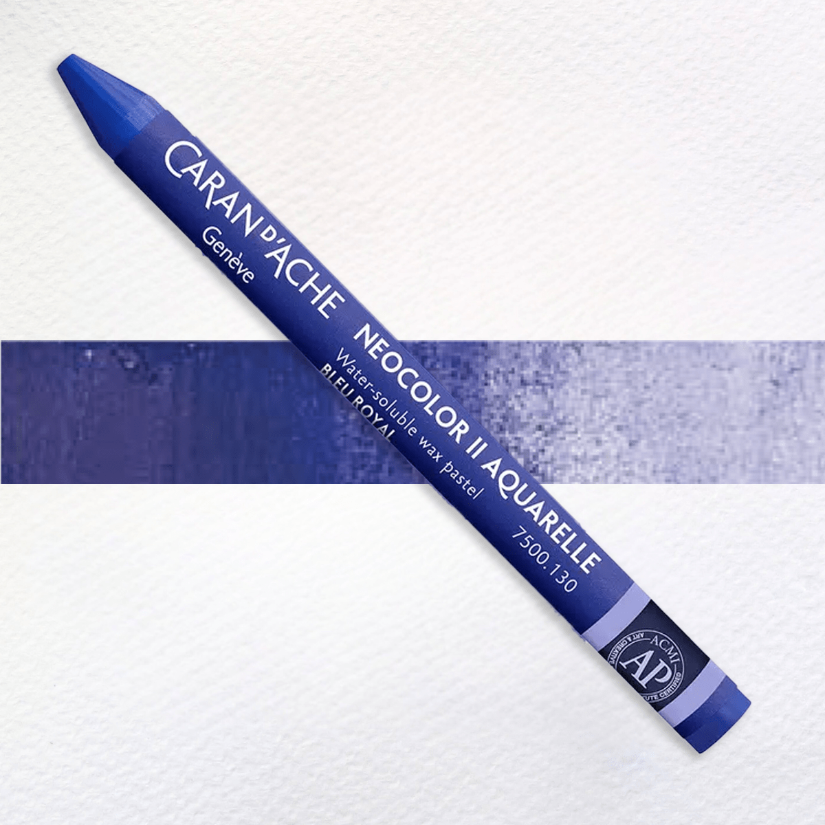 Caran d'Ache Wax Pastel Royal Blue - 130 Caran d'Ache - Neocolor II - Water-Soluble Wax Pastels - Individual Colours