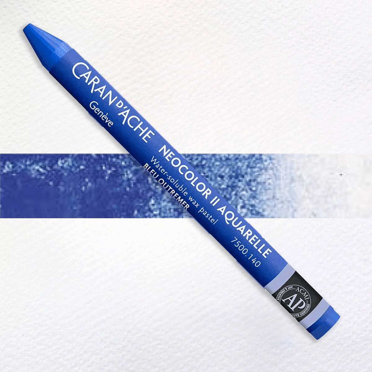 Caran d'Ache Wax Pastel Ultramarine - 140 Caran d'Ache - Neocolor II - Water-Soluble Wax Pastels - Individual Colours