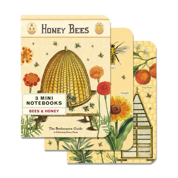 Cavallini & Co. Notebook Cavallini & Co. - 3 Mini Notebooks - Bees & Honey