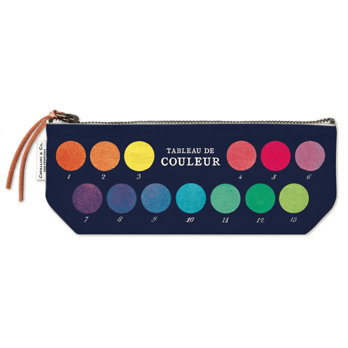 Cavallini & Co. Pencil Case Cavallini & Co. - Vintage Mini Pouch - Colours