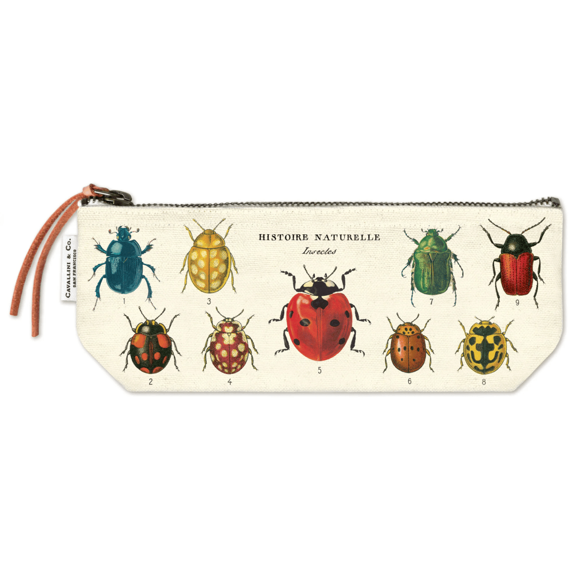 Cavallini & Co. Pencil Case Cavallini & Co. - Vintage Mini Pouch - Insects