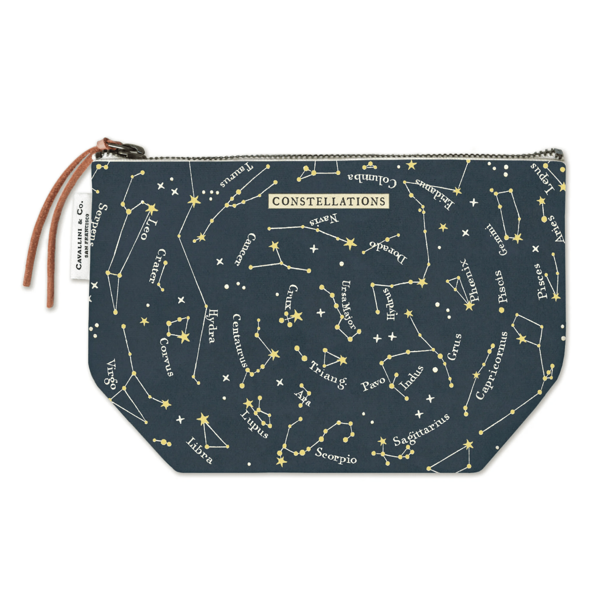 Cavallini & Co. Pencil Case Cavallini & Co. - Vintage Pouch - Celestial