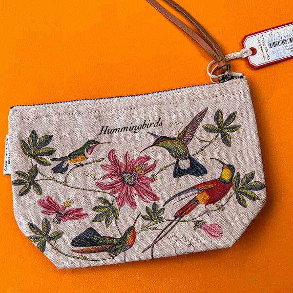 Cavallini & Co. Pencil Case Cavallini & Co. - Vintage Pouch - Hummingbirds