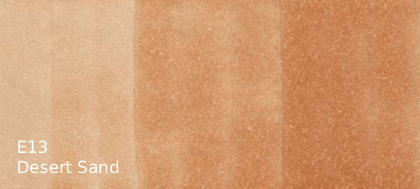 Copic Alcohol-Based Marker Desert Sand - E13 Copic - Sketch Markers
