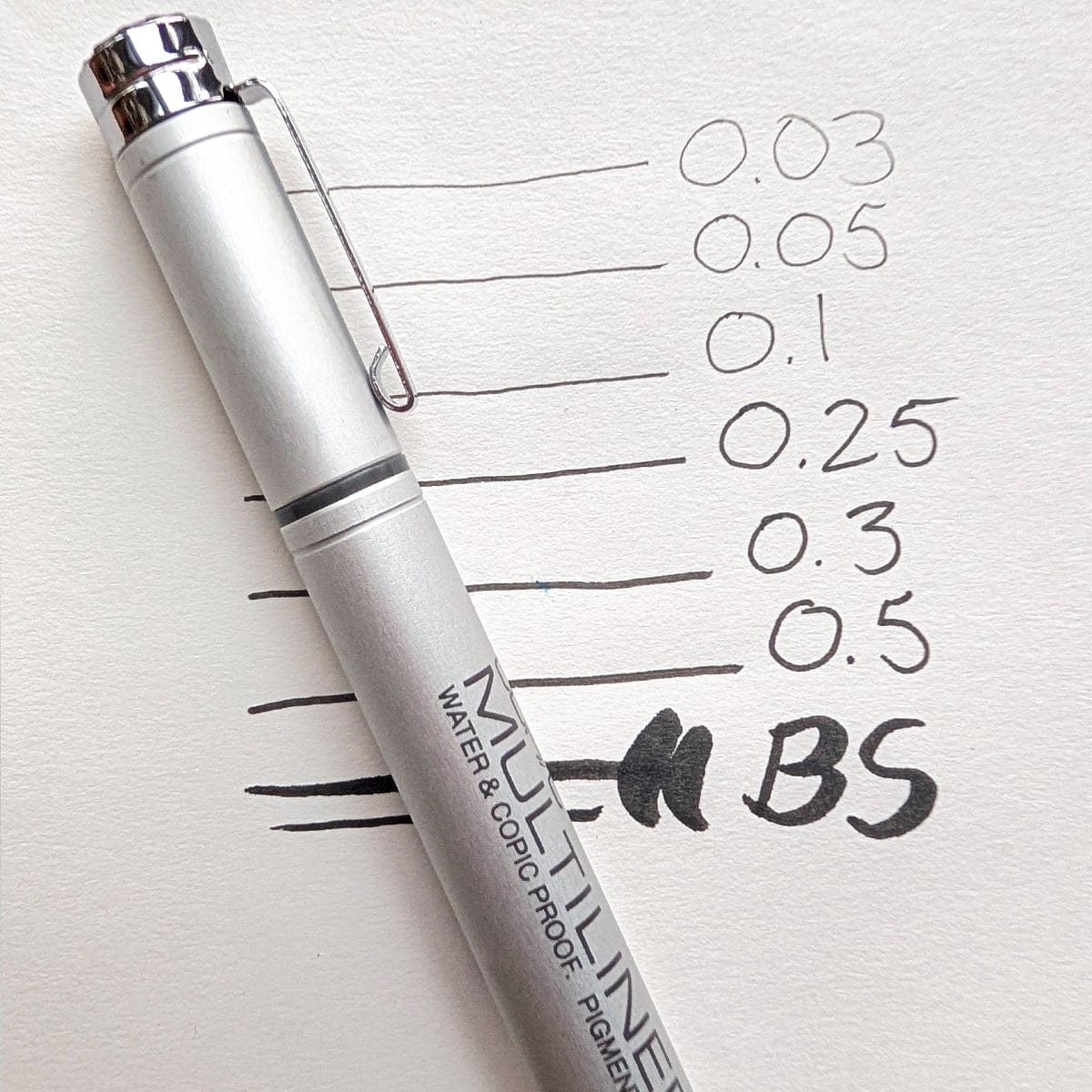 Copic Pigment Liner Copic - Multiliner SP - Refillable Pens
