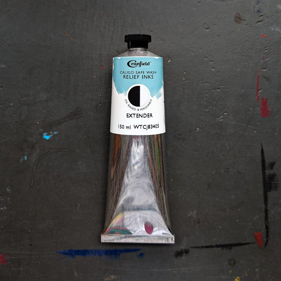 Cranfield Colours Block Printing Ink Cranfield - Caligo Safe Wash Relief Ink - 150mL Tube - Extender