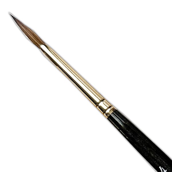 da Vinci Natural Hair Brush #4 da Vinci - Harbin Kolinsky Sable Brushes - Series 1526Y - Round