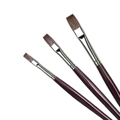 da Vinci Synthetic Brush da Vinci - Grigio - Synthetic Brushes - Series 7195 - Flat