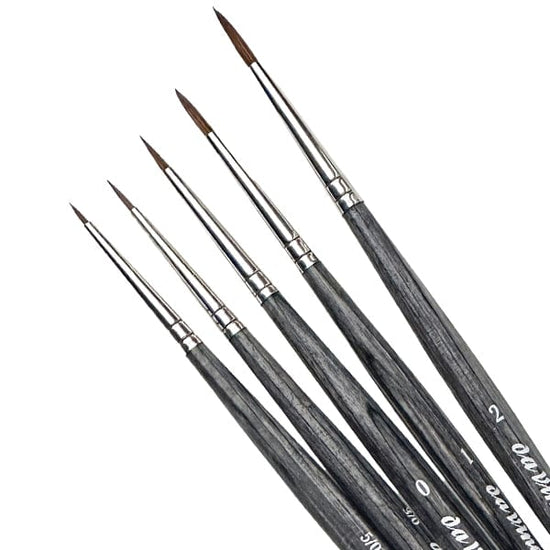 da Vinci Synthetic Brush Set da Vinci - Colineo - Synthetic Sable Brushes - #4054 Miniature - Set of 5