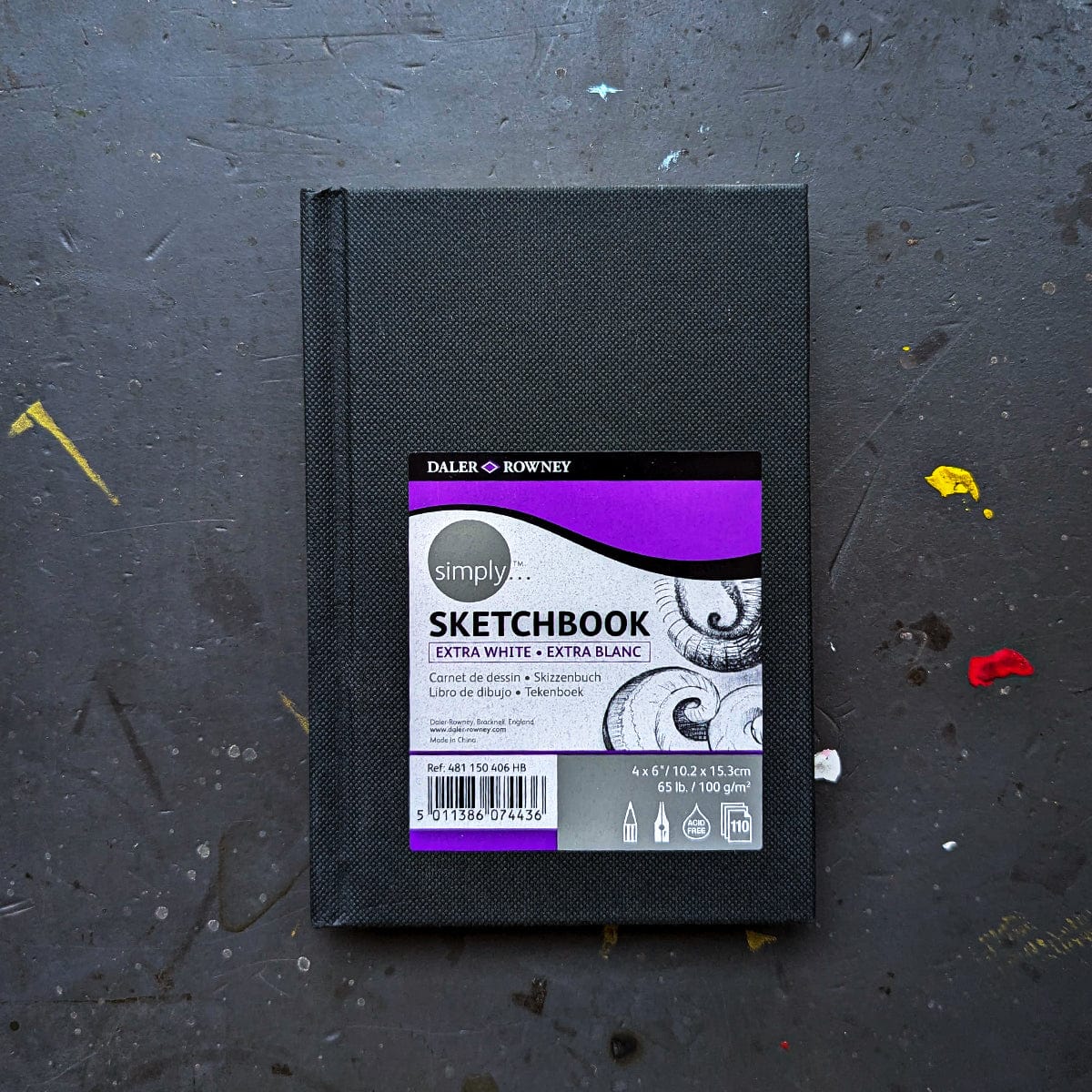 Daler-Rowney Sketchbook - Hardcover Daler-Rowney - Simply - Hardcover Sketchbook - 4x6"