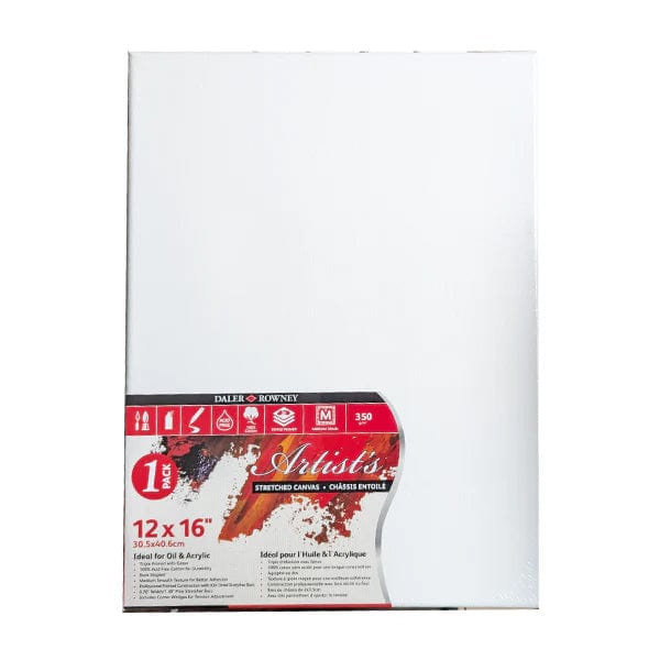 Daler-Rowney Stretched Canvas - Regular Daler-Rowney - Artist's Stretched Canvas - 3/4