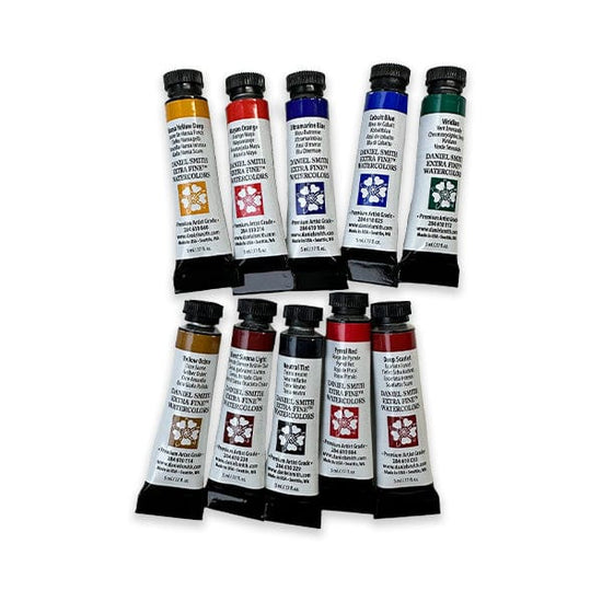 Daniel Smith Watercolour Set Daniel Smith - Extra Fine Watercolours - Alvaro Castagnet's Master Artist Set - 10 Colours in 5mL Tubes - Item #285610016