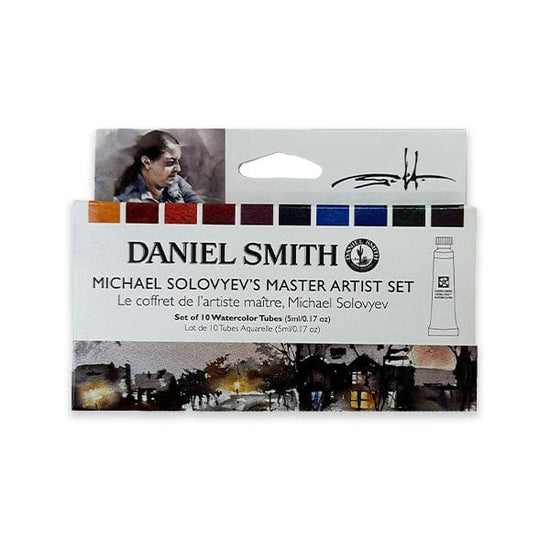 Daniel Smith Watercolour Set Daniel Smith - Extra Fine Watercolours - Michael Solovyev's Master Artist Set - 10 Colours in 5mL Tubes - Item #285610422