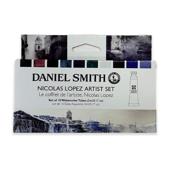 Daniel Smith Watercolour Set Daniel Smith - Extra Fine Watercolours - Nicolas Lopez Artist Set - 10 Colours in 5mL Tubes - Item #285610443