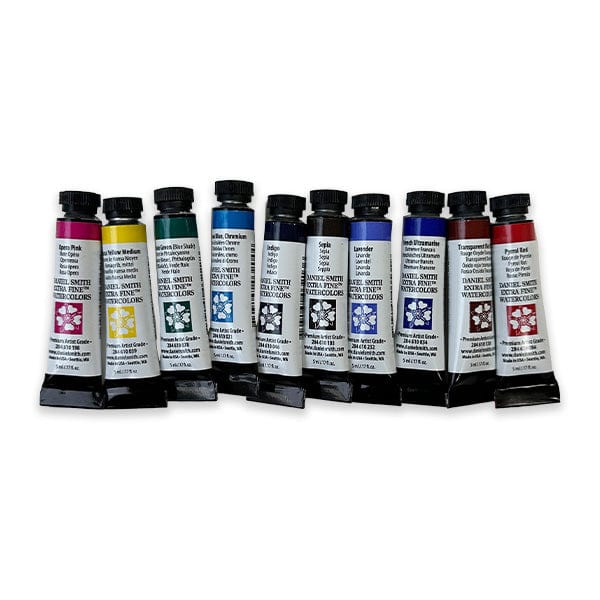 Daniel Smith Watercolour Set Daniel Smith - Extra Fine Watercolours - Pablo Rubén's Master Artist Set - 10 Colours in 5mL Tubes - Item #285610401