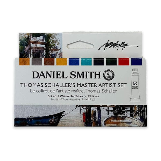Daniel Smith Watercolour Set Daniel Smith - Extra Fine Watercolours - Thomas Schaller's Master Artist Set - 10 Colours in 5mL Tubes - Item #285610427