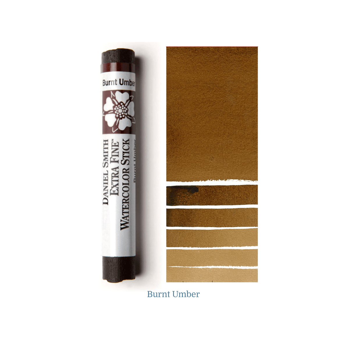 Daniel Smith Watercolour Stick Burnt Umber Daniel Smith - Extra Fine Watercolour Sticks - Individual Colours