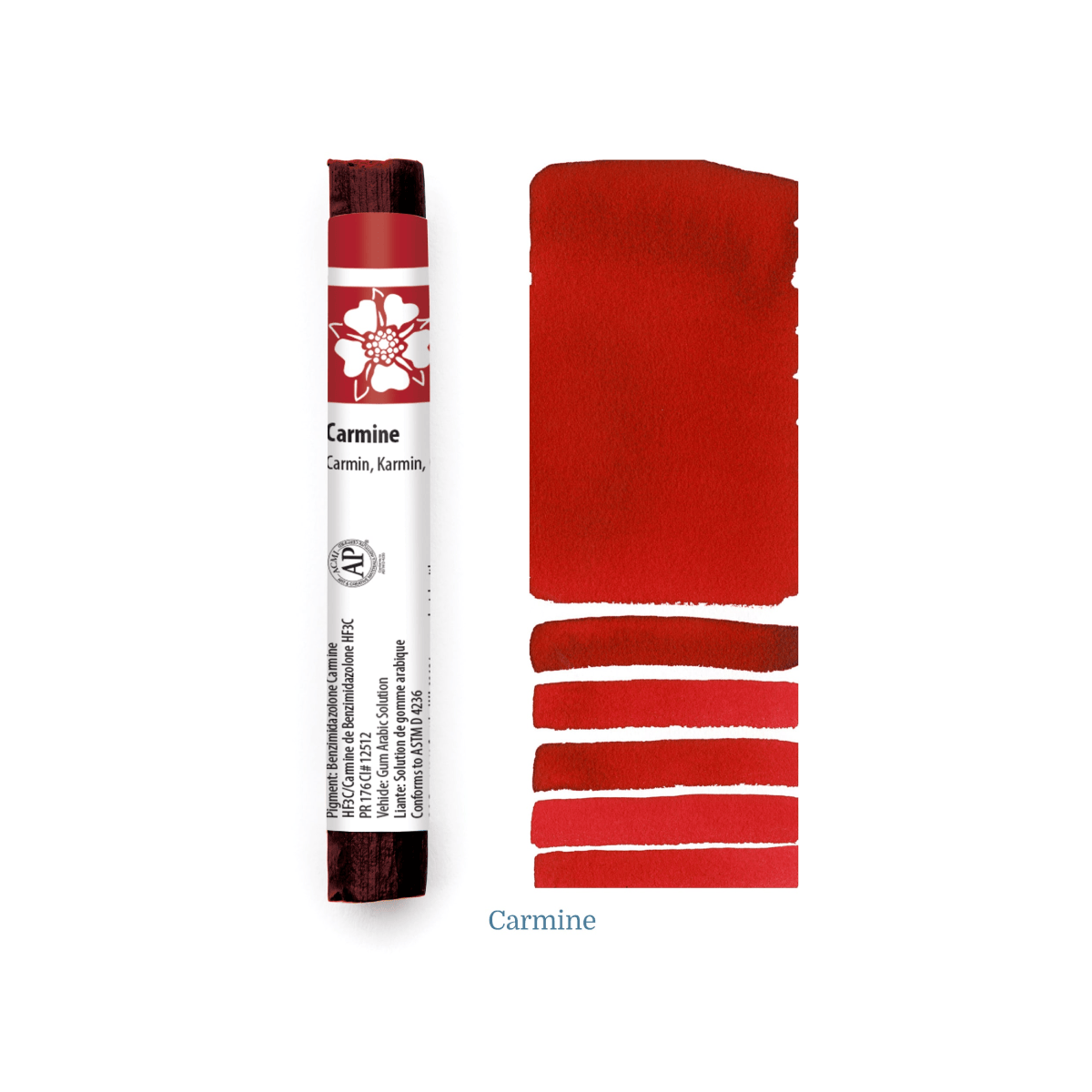 Daniel Smith Watercolour Stick Carmine Daniel Smith - Extra Fine Watercolour Sticks - Individual Colours