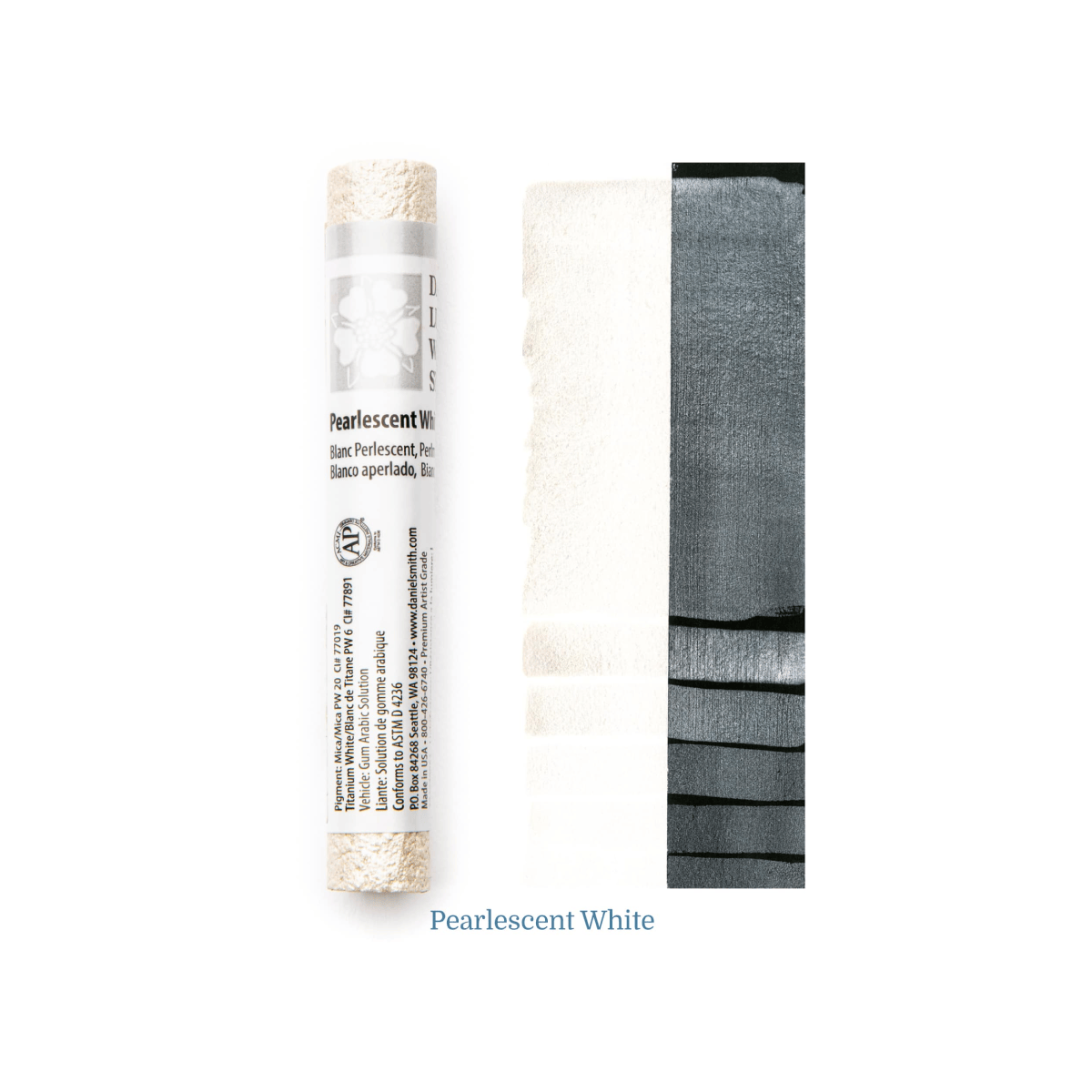 Daniel Smith Watercolour Stick Pearlescent White Daniel Smith - Extra Fine Watercolour Sticks - Individual Colours
