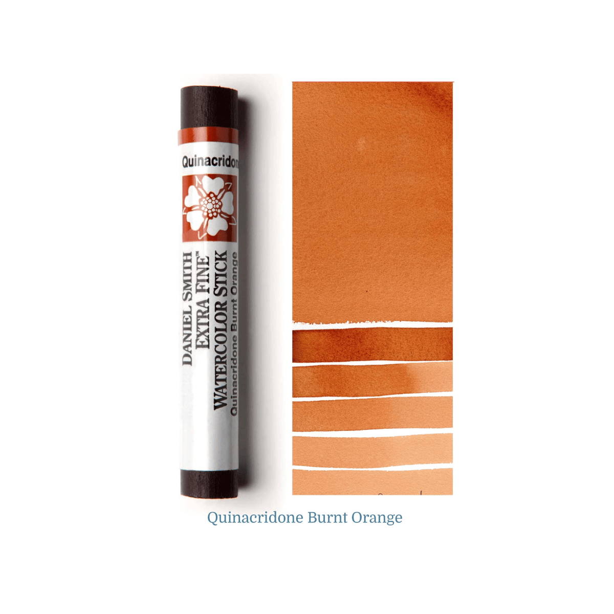 Daniel Smith Watercolour Stick Quinacridone Burnt Orange Daniel Smith - Extra Fine Watercolour Sticks - Individual Colours