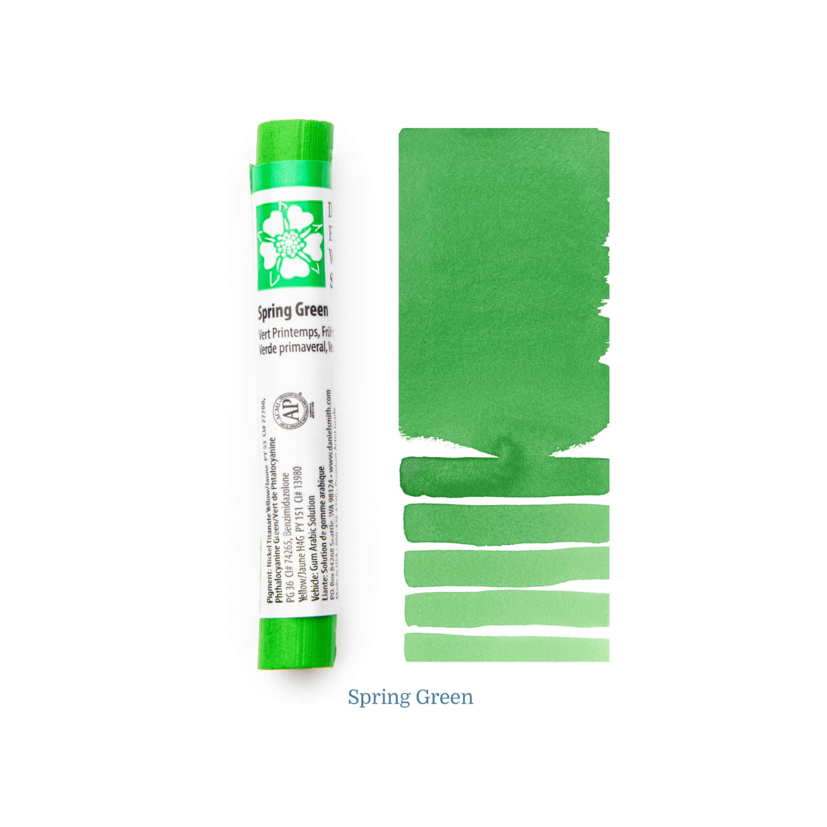 Daniel Smith Watercolour Stick Spring Green Daniel Smith - Extra Fine Watercolour Sticks - Individual Colours