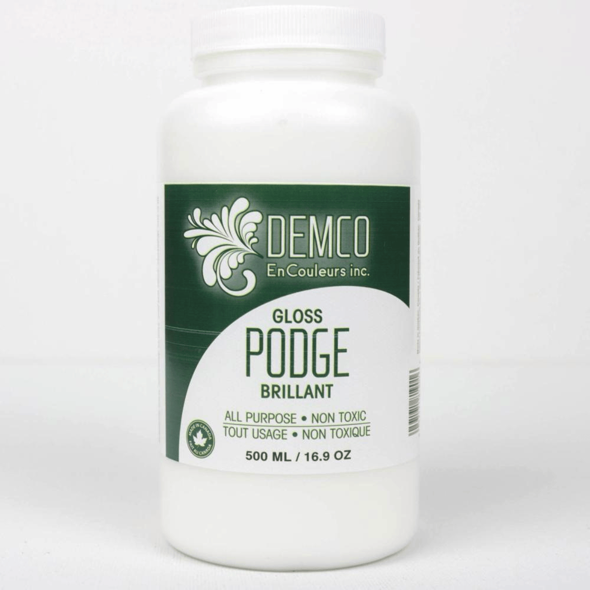 DEMCO EnCouleurs Acrylic Medium Demco - Podge - Gloss - 500mL Jar