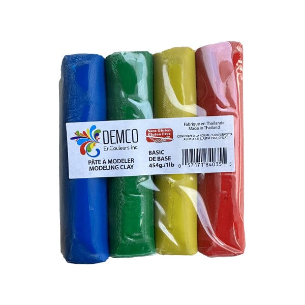 Demco - Plasticine Modeling Clay - Assorted Colour Pack