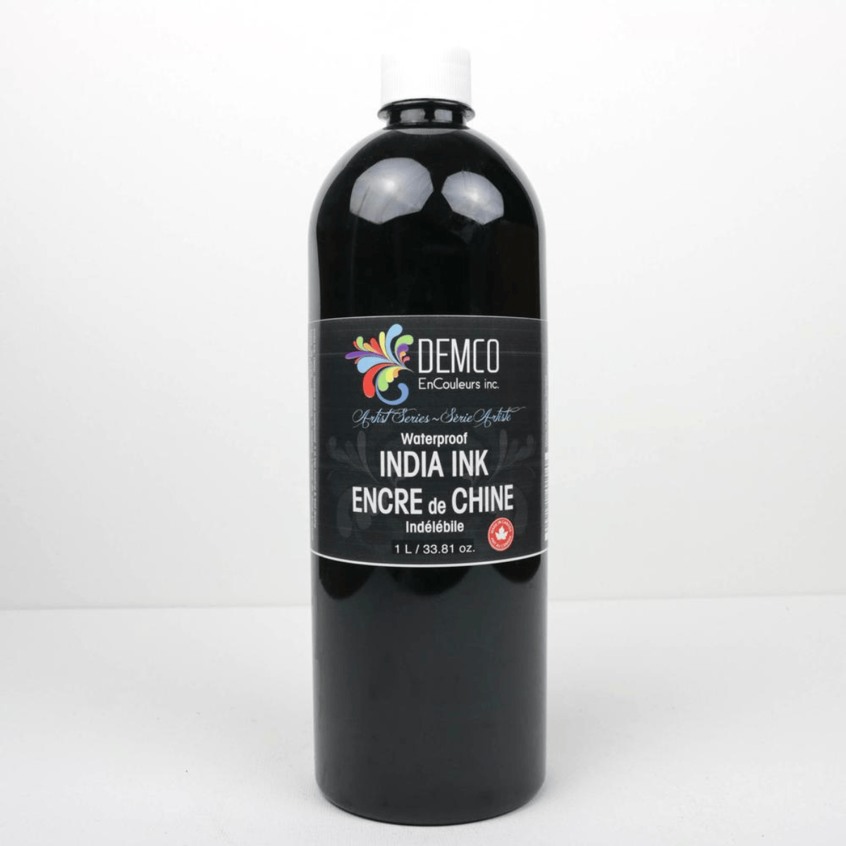DEMCO EnCouleurs Traditional Ink Demco - India Ink - 1000mL Bottle