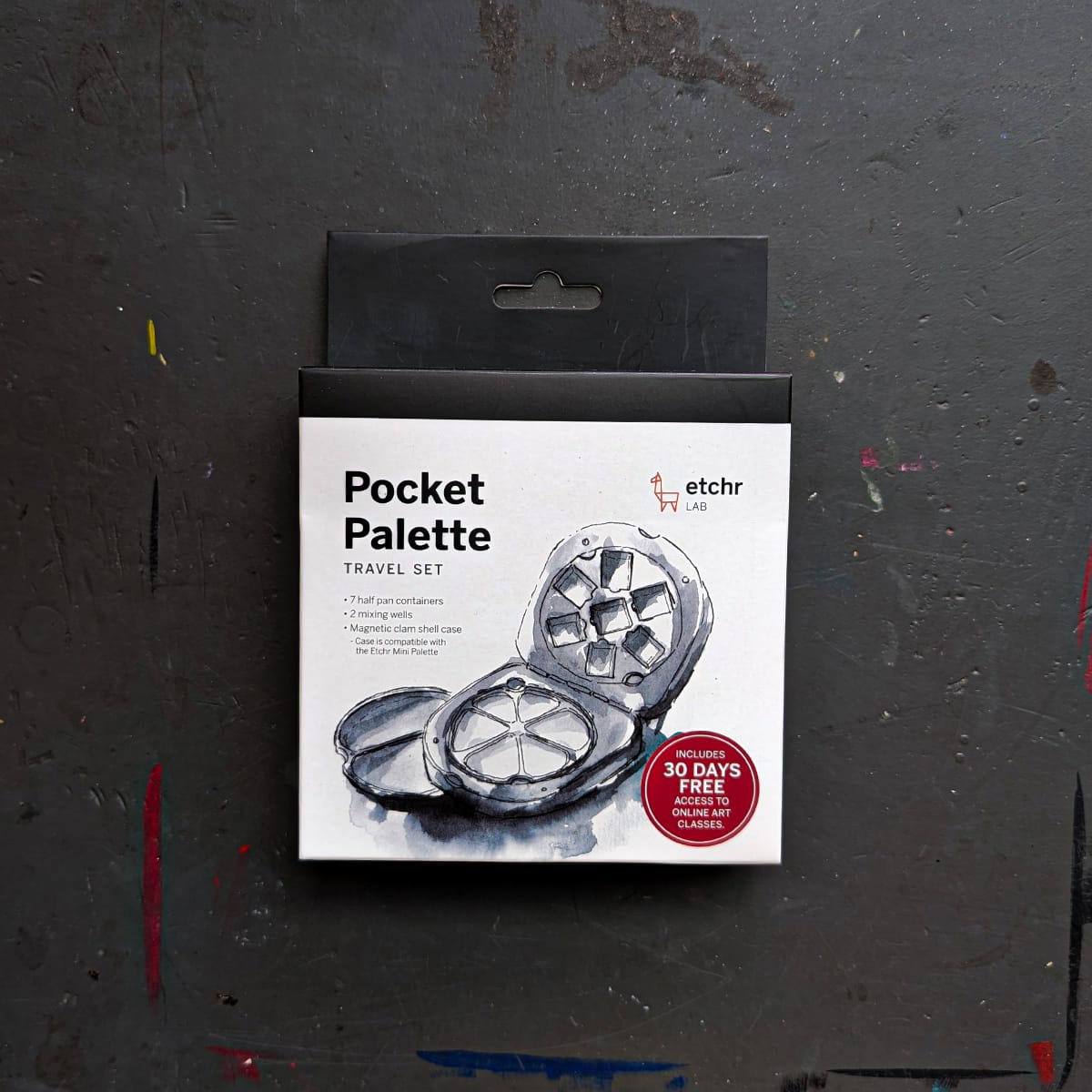 Etchr Palette - Plastic Etchr - Pocket Palette - Travel Set