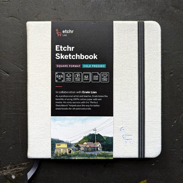 Etchr Sketchbook - Hardcover 6x6