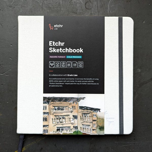 Etchr Sketchbook - Hardcover 8x8