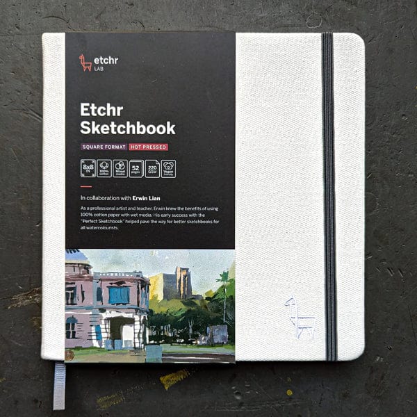 Etchr Sketchbook - Hardcover 8x8