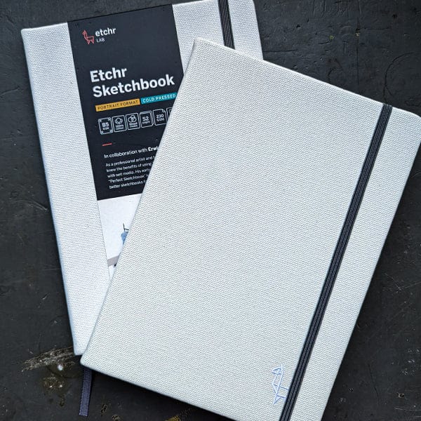 Etchr - Portrait Sketchbooks - B5 | Gwartzman's – Gwartzman's Art