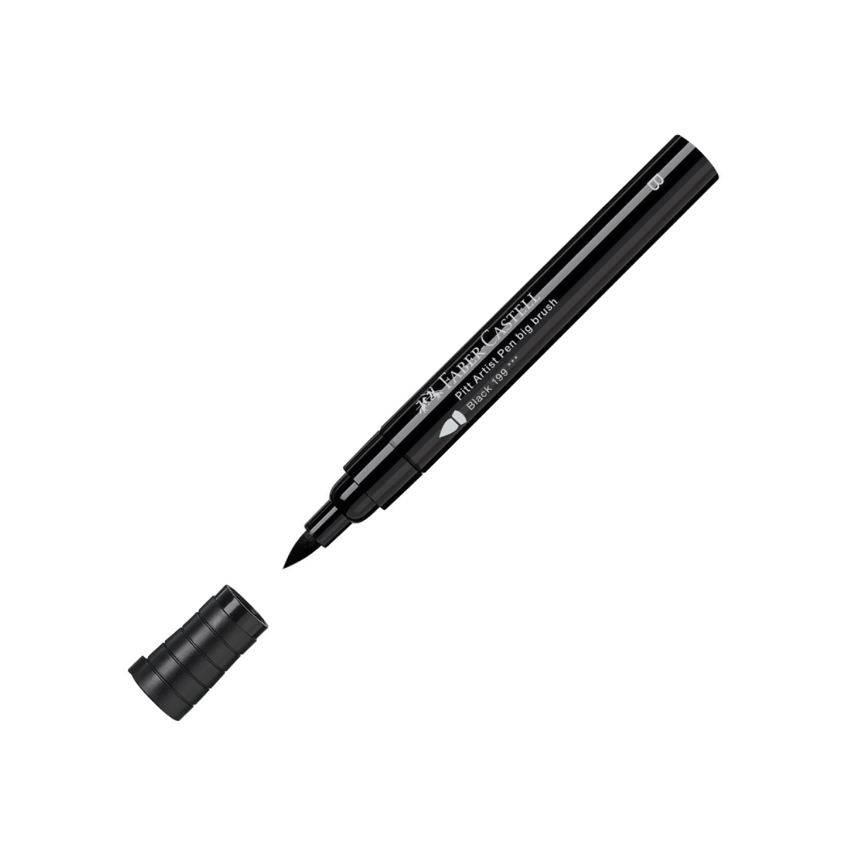 Faber-Castell Brush Marker Faber-Castell - Pitt Artist Pen - Big Brush Tip - Black