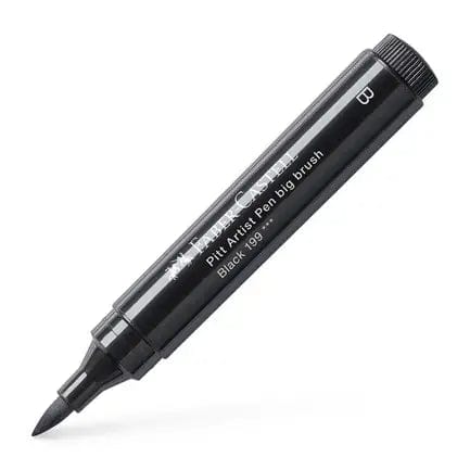 Faber-Castell Brush Marker Faber-Castell - Pitt Artist Pen - Big Brush Tip - Black