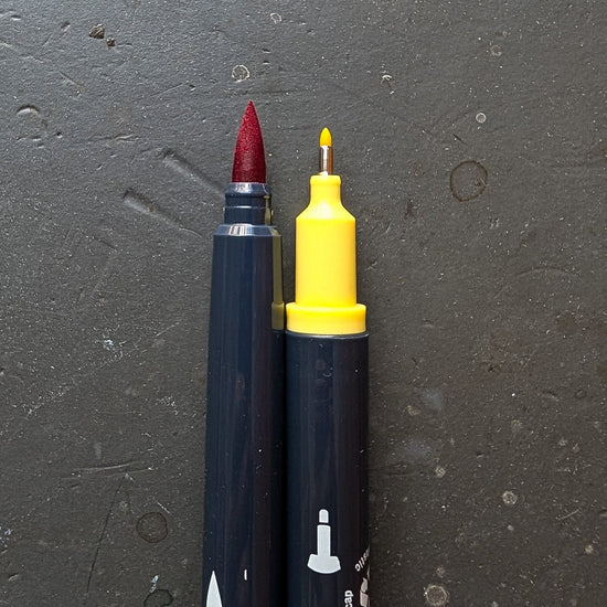 Faber-Castell Brush Marker Set Faber-Castell - Goldfaber Sketch - Dual-Tip Markers - Set of 24