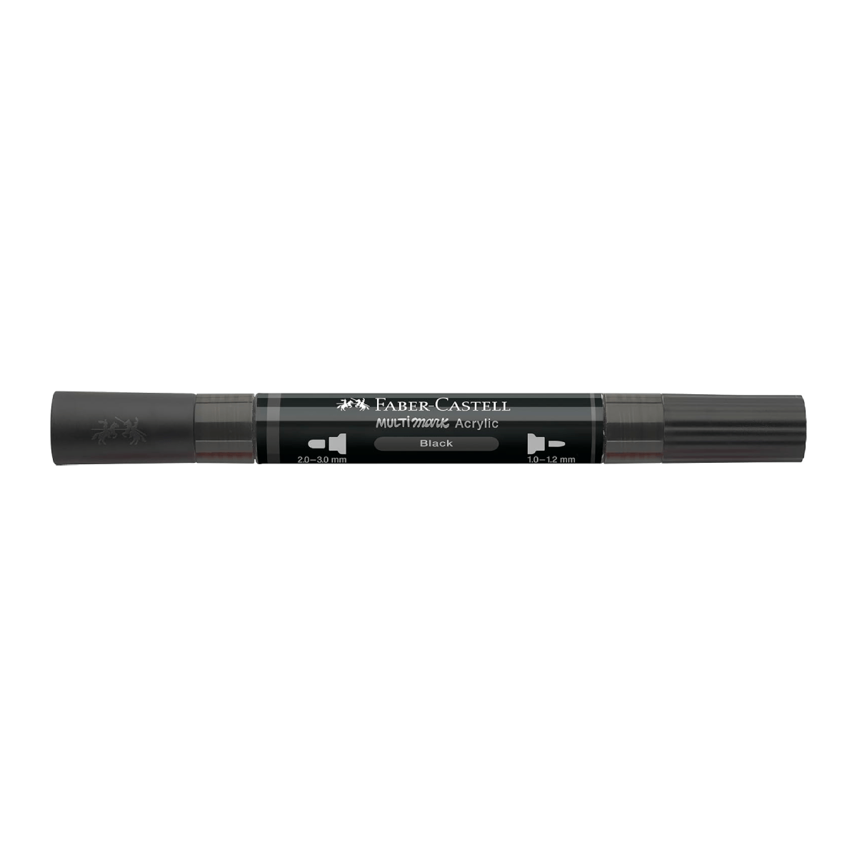 Faber-Castell Paint Marker Black Faber-Castell - Multimark - Dual Tip Acrylic Markers
