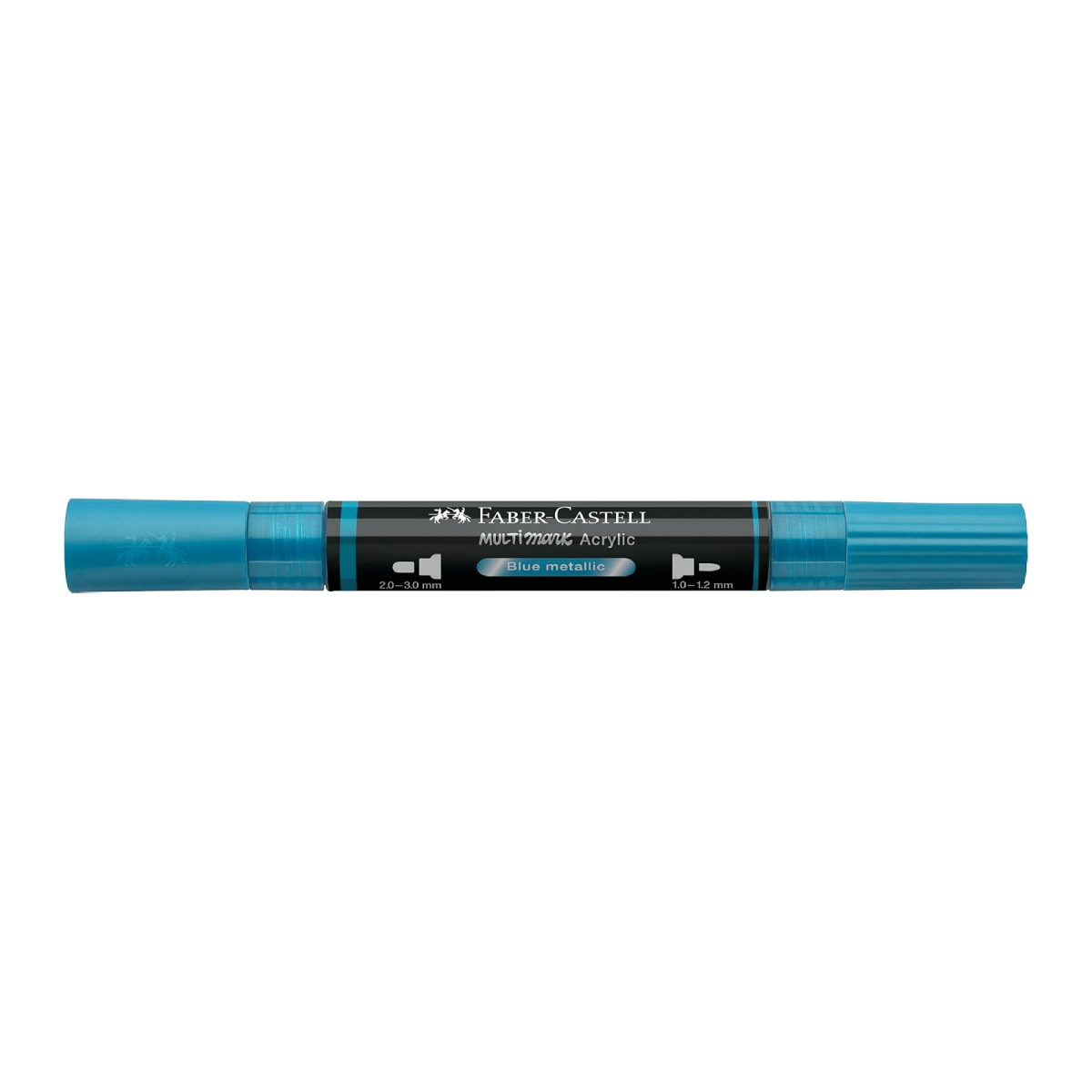 Faber-Castell Paint Marker Blue Metallic Faber-Castell - Multimark - Dual Tip Acrylic Markers