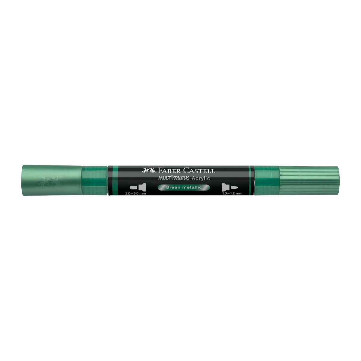 Faber-Castell Paint Marker Green Metallic Faber-Castell - Multimark - Dual Tip Acrylic Markers