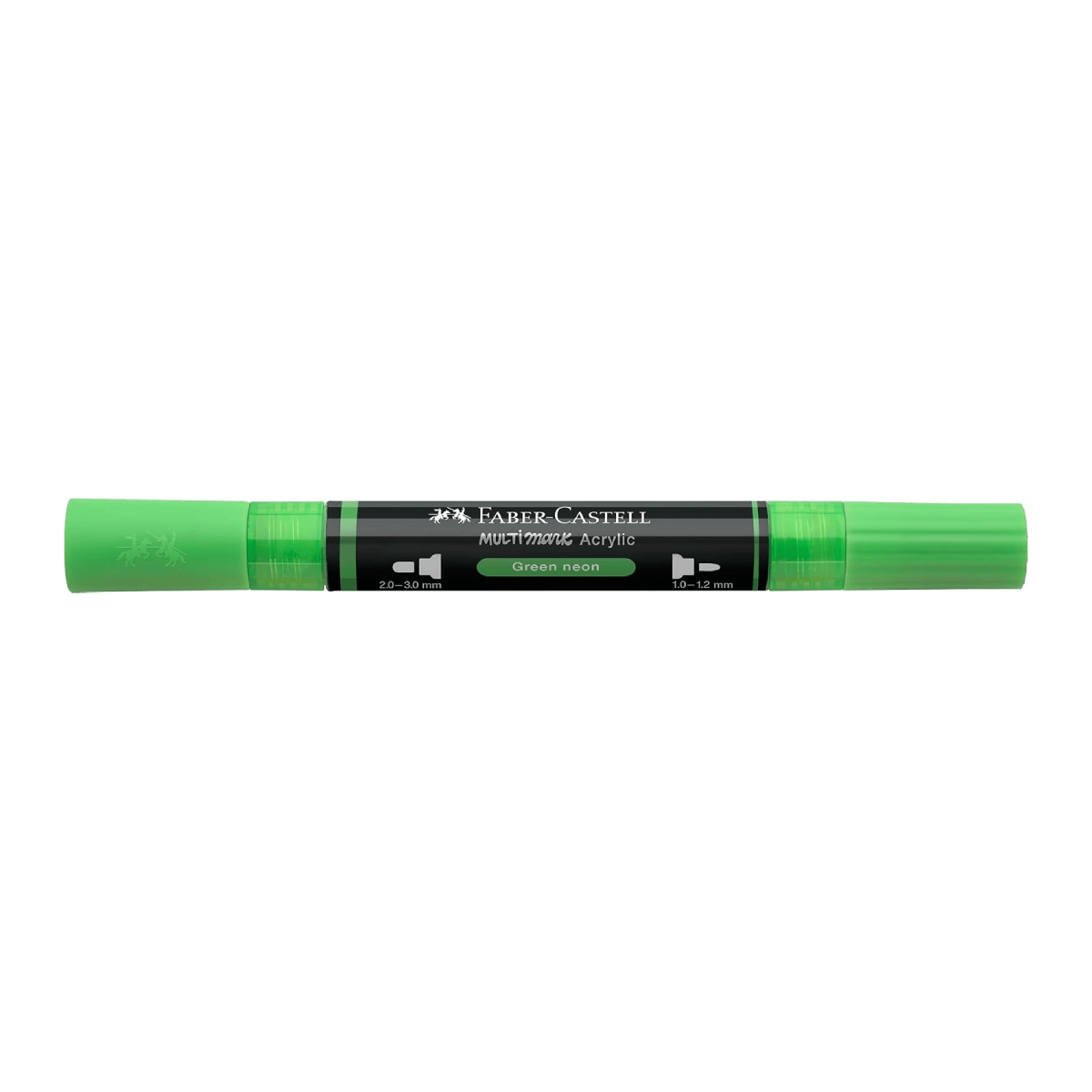 Faber-Castell Paint Marker Green Neon Faber-Castell - Multimark - Dual Tip Acrylic Markers
