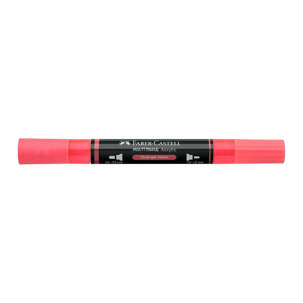 Faber-Castell Paint Marker Orange Neon Faber-Castell - Multimark - Dual Tip Acrylic Markers