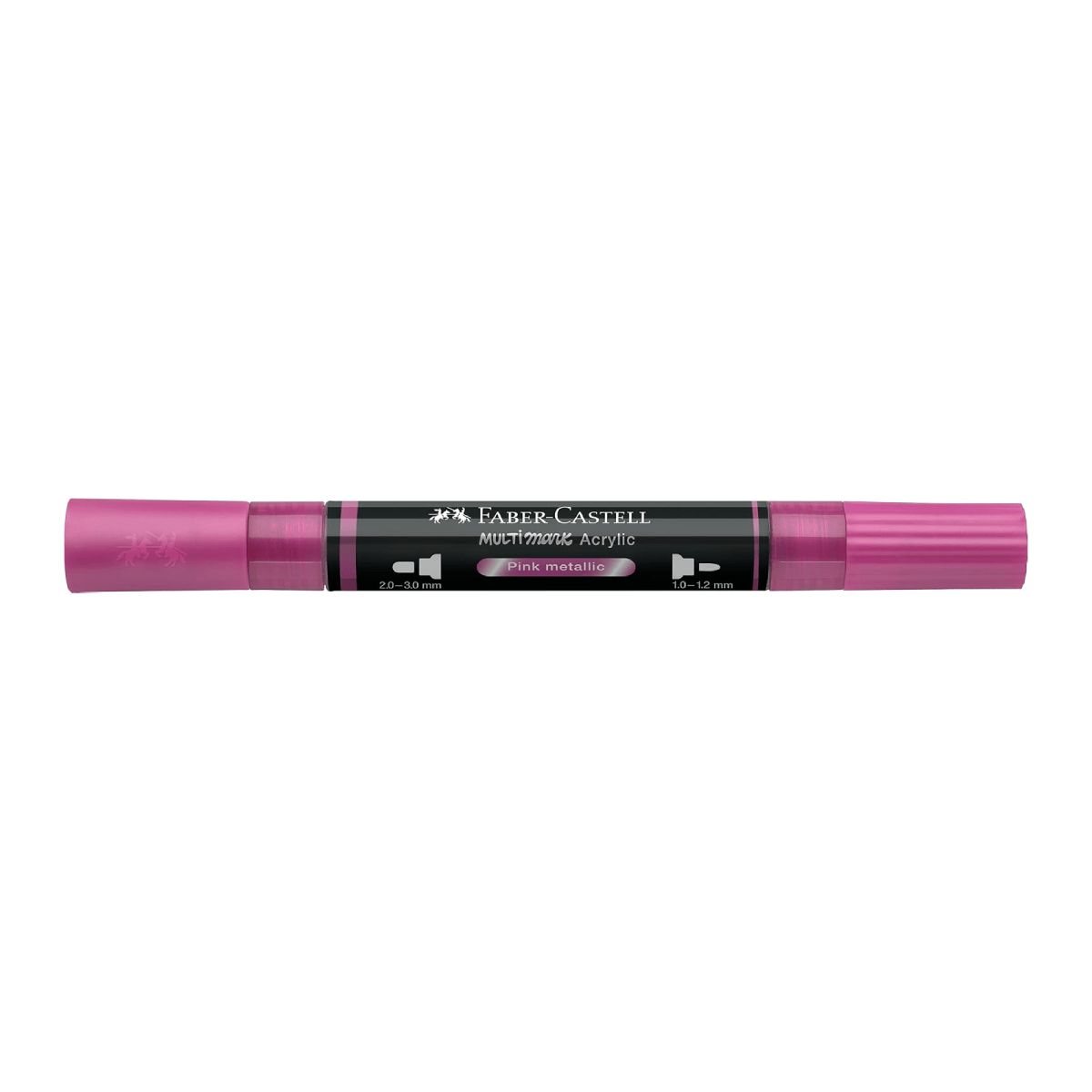 Faber-Castell Paint Marker Pink Metallic Faber-Castell - Multimark - Dual Tip Acrylic Markers