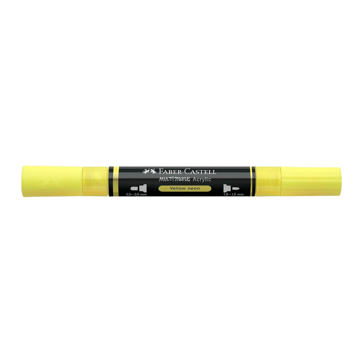 Faber-Castell Paint Marker Yellow Neon Faber-Castell - Multimark - Dual Tip Acrylic Markers