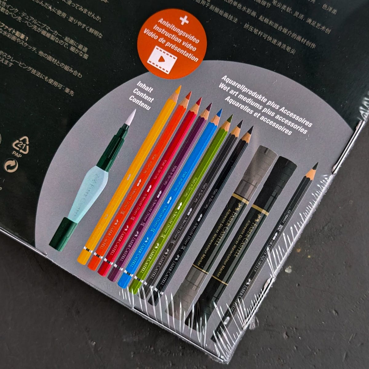 Faber-Castell Watercolour Pencil Set Faber-Castell - Albrecht Dürer - Watercolour Discovery Set - 12 Pieces