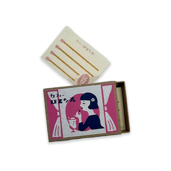 Furukawa Shiko Novelty Furukawa Shiko - Matchbox Note Paper - Café Lady - Item #LM162-360